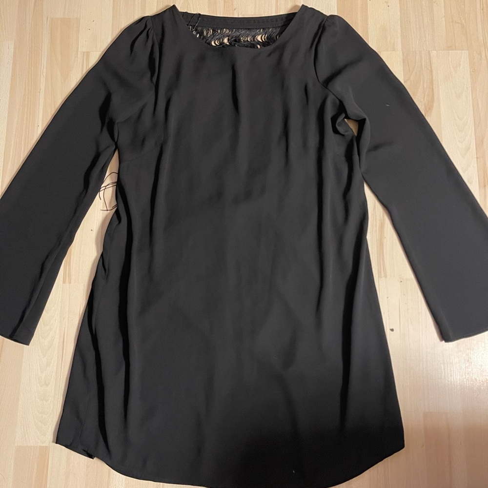 Black flowy dress